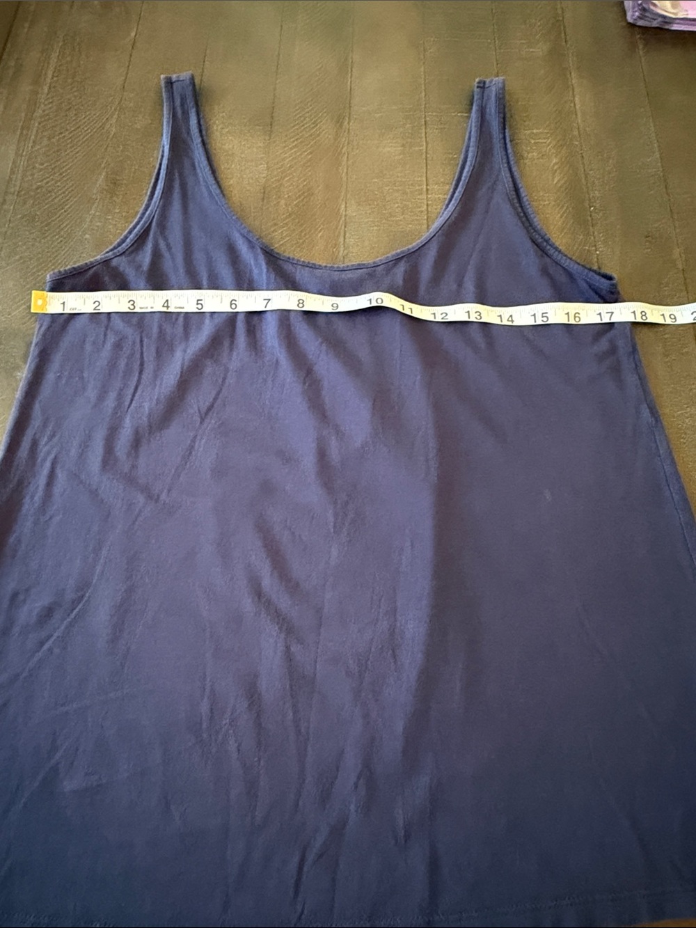 Lilly Pulitzer Navy Scoop Neck Tank Top - Picture 5 of 8
